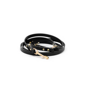 Long Leather Multi Lead