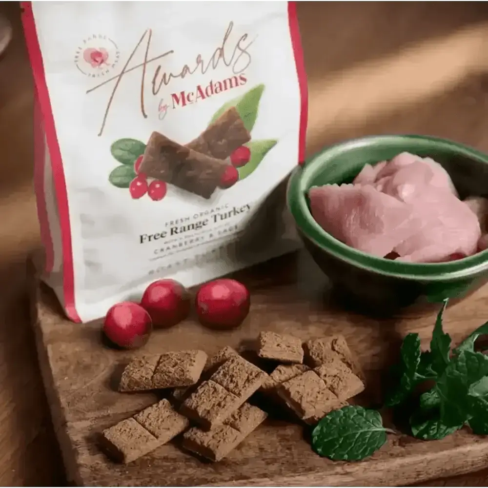 Mcadams Awards Free Range Roast Turkey - Natural Treats for Dogs | Pet Shop