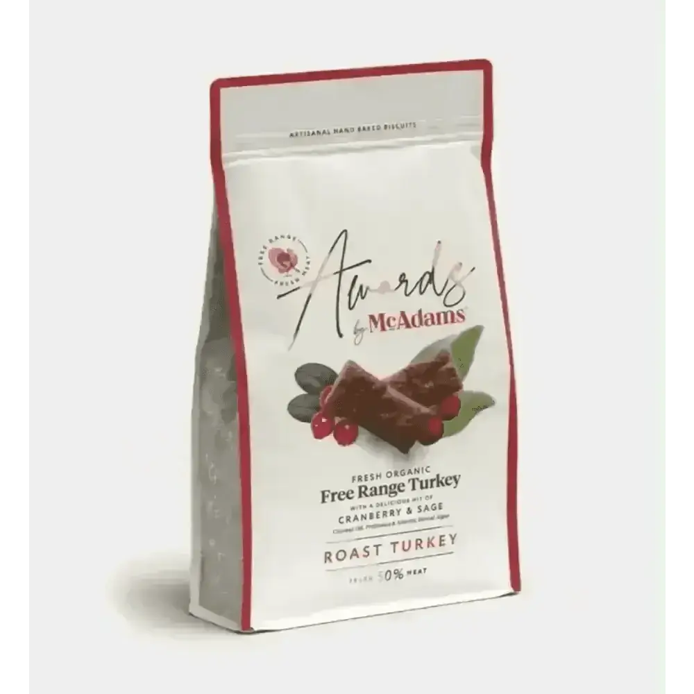 Mcadams Awards Free Range Roast Turkey - Natural Treats for Dogs | Pet Shop