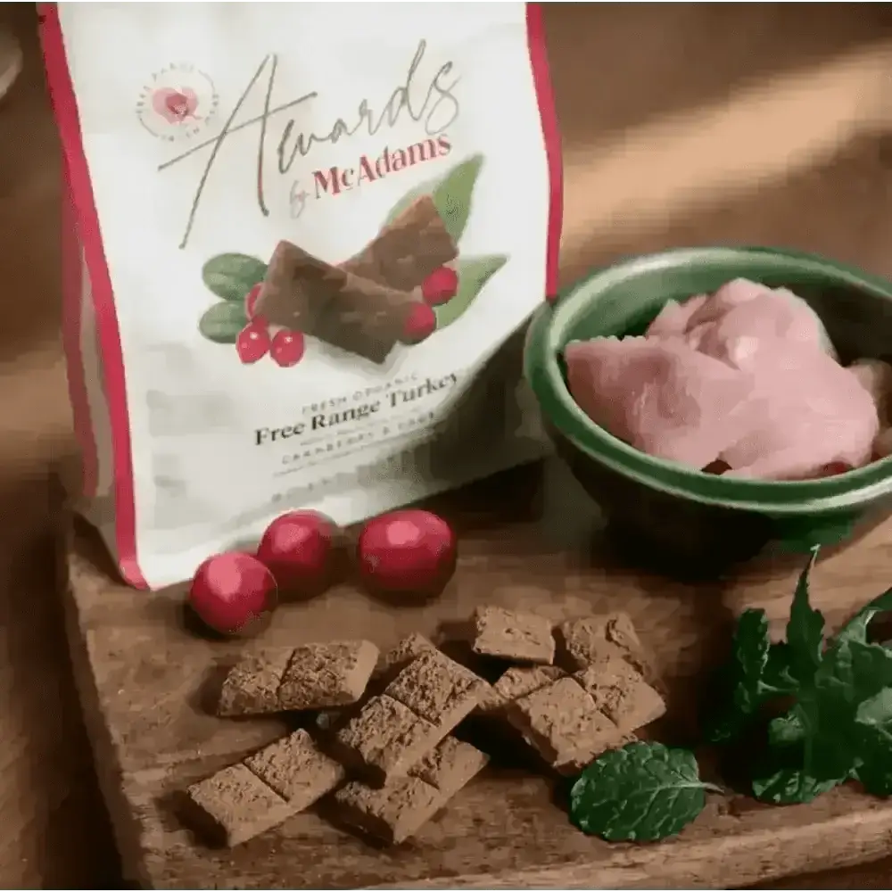 Mcadams Awards Free Range Roast Turkey - Natural Treats for Dogs | Pet Shop
