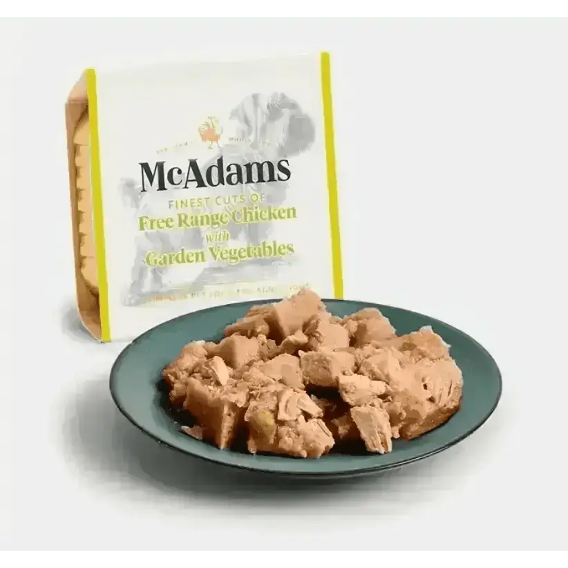 Mcadams Free Range Chicken with Garden Vegetables - Natural Wet Dog Food | Pet Shop