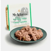 Mcadams Free Range Turkey with Garden Vegetables - Natural Wet Dog Food | Pet Shop