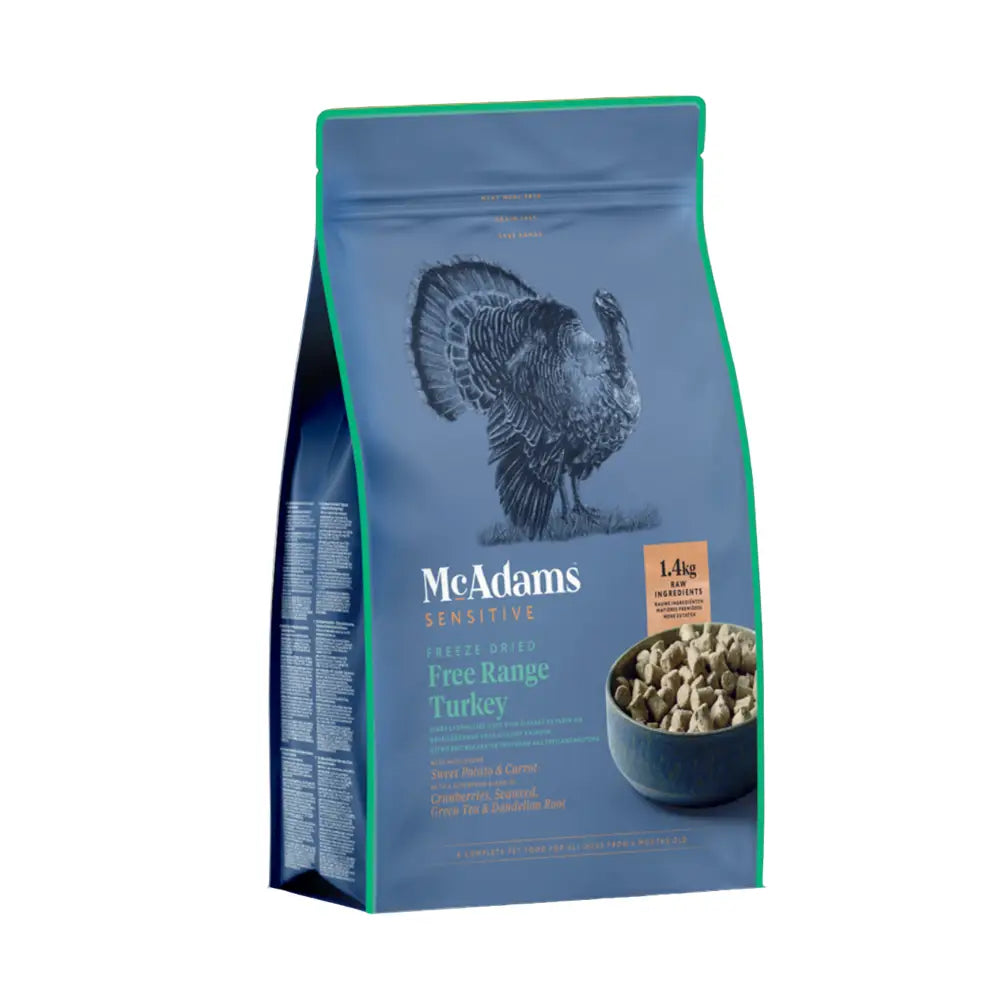 McAdams Freeze Dried Turkey - Natural Dry Dog Food