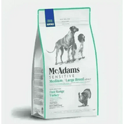 Mcadams Medium/large Breed Free Range Turkey - Natural Dry Dog Food | Pet Shop