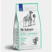 Mcadams Medium/large Breed Free Range Turkey - Natural Dry Dog Food | Pet Shop