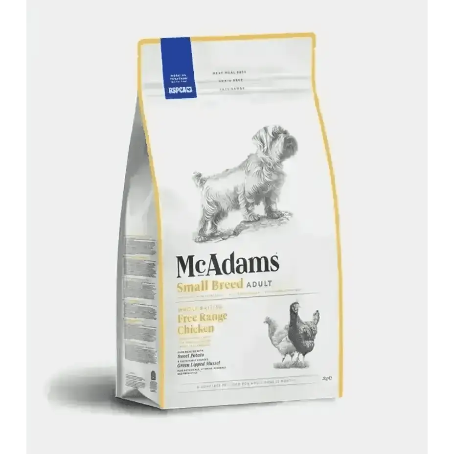 Mcadams Small Breed Free Range Chicken - Natural Dry Dog Food | Pet Shop