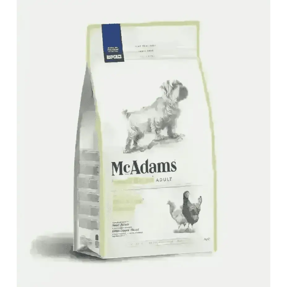 Mcadams Small Breed Free Range Chicken - Natural Dry Dog Food | Pet Shop