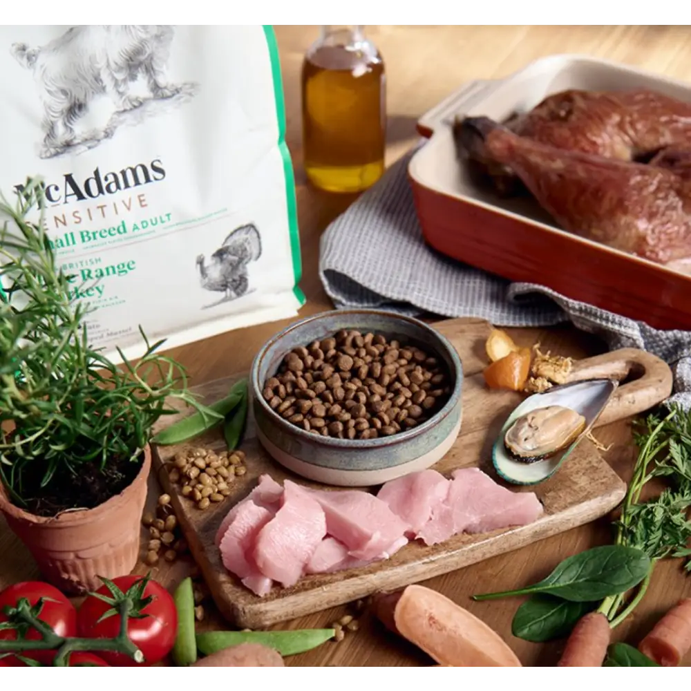 Mcadams Small Breed Free Range Turkey - Natural Dry Dog Food | Pet Shop