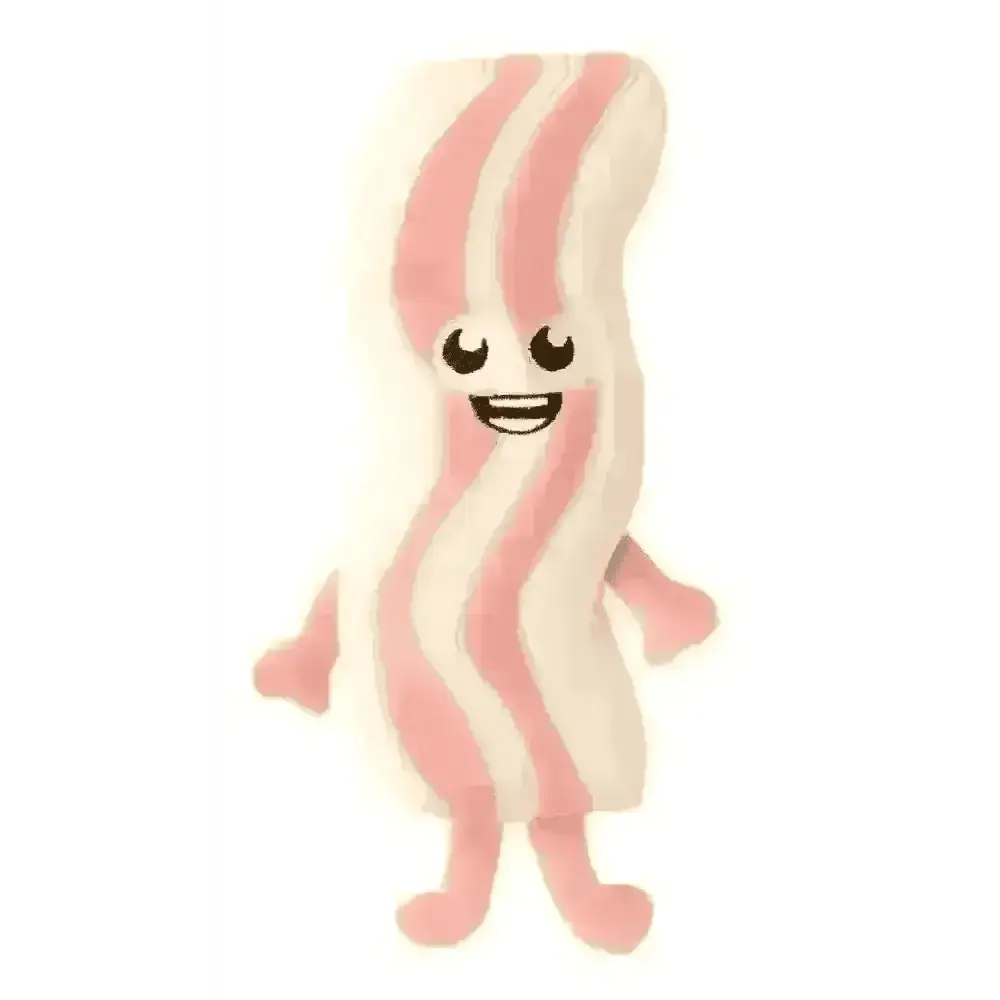 Meat Heads Kevin Bacon-strip - Dog Toy - Toys | Natural Pet Shop