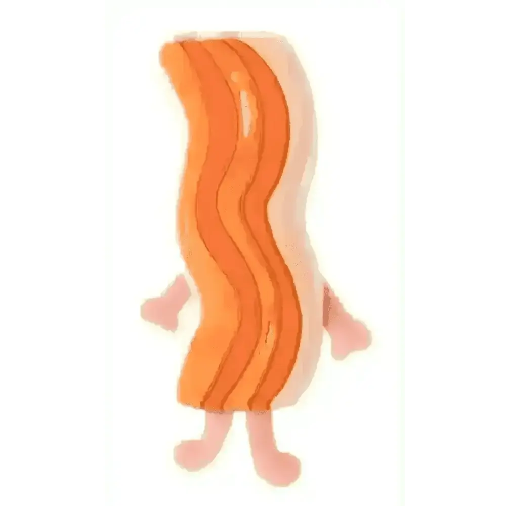 Meat Heads Kevin Bacon-strip - Dog Toy - Toys | Natural Pet Shop