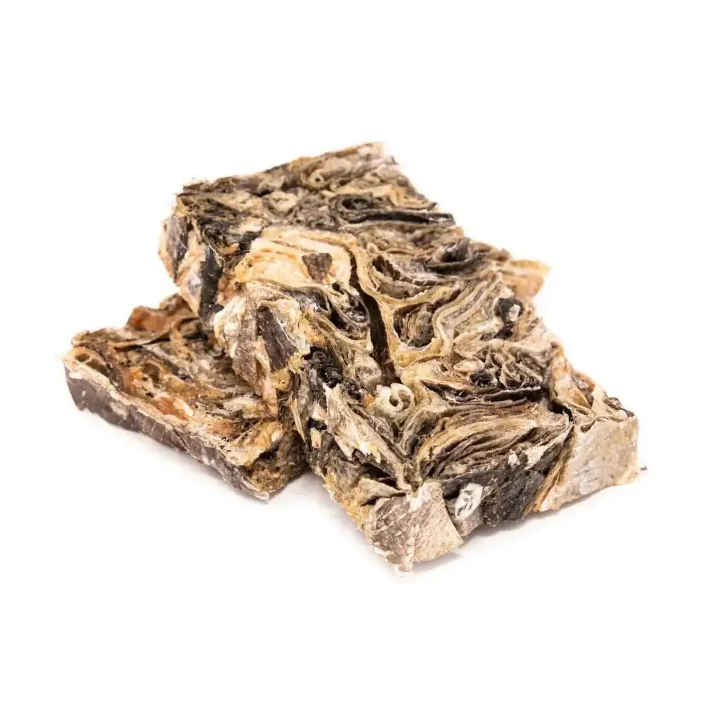 Mighty Fish Chews: Chocolate Bark with Caramel Swirls and Sea Salt