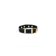 Monotone Leather Collar - Dog collar