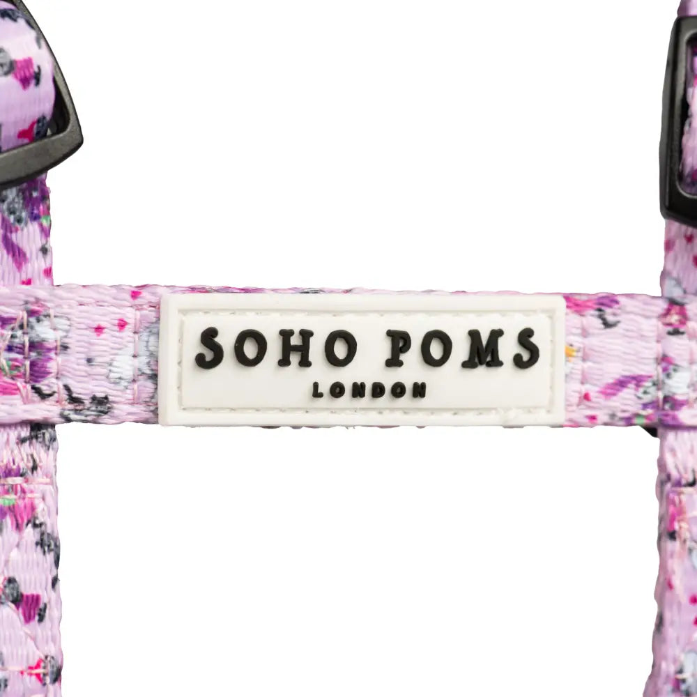 Moomins Pink Champagne Dogs H-Harness by Soho Poms - Dog Harnesses