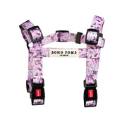 Moomins Pink Champagne Dogs H-Harness by Soho Poms - Dog Harnesses