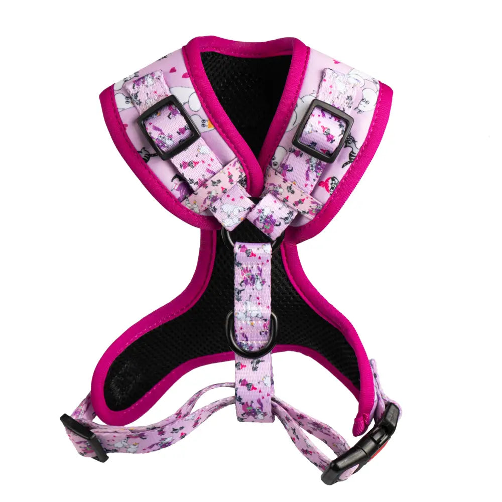 Moomins Pink Champagne Dogs Padded Harness by Soho Poms - Dog Harnesses