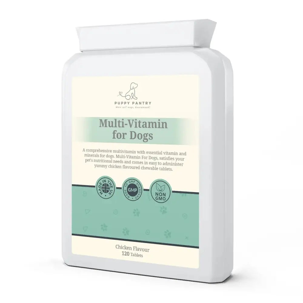 Multivitamin Chews – Chicken (120 Pack) Supports immunity skin & coat health digestion & energy - Dog Multi Vitamin