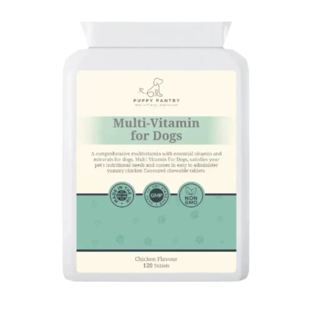 Multivitamin Chews – Chicken (120 Pack) Supports immunity skin & coat health digestion & energy - Dog Multi Vitamin