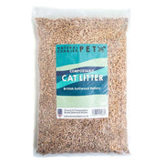 Compostable Cat Litter - 15kg Cat Accessories Natural Cornish Pet