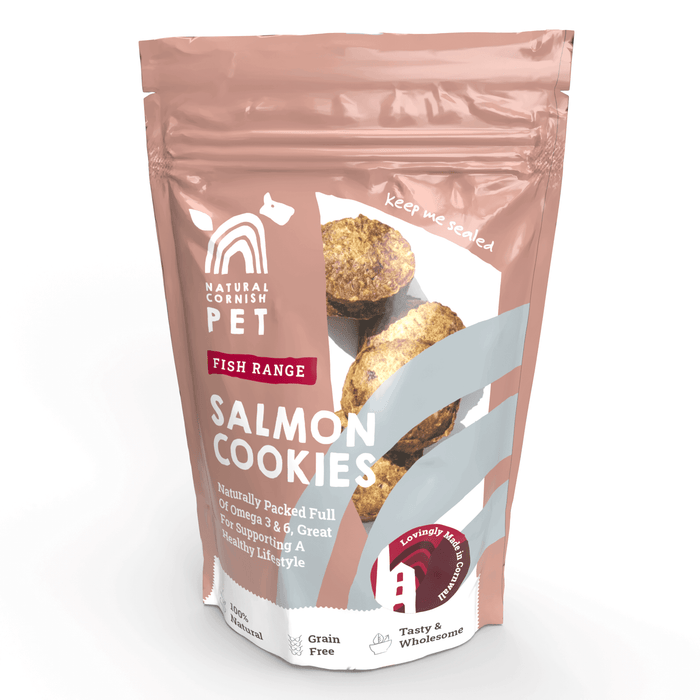 Natural Cornish Pet - Salmon & Potato Cookies Dog Treats Natural Cornish Pet