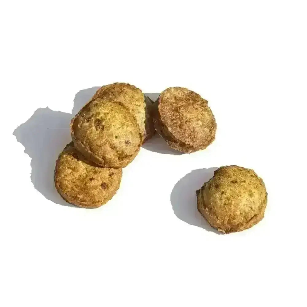 Assorted chocolate chip muffin pack for natural dog treats and potato cookies