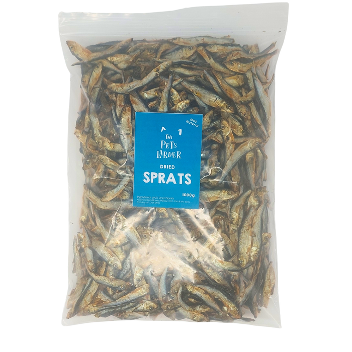 100% Natural Dried Sprats for Dogs Dog Treats Just Fish Treats