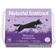 Natural Instinct Natural Senior dog food with chicken, butternut squash, salmon oil