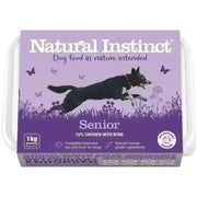 Natural Instinct Natural Senior dog food with chicken, butternut squash, salmon oil