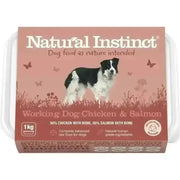 Natural Instinct Working Dog Chicken and Salmon 1kg Raw Food