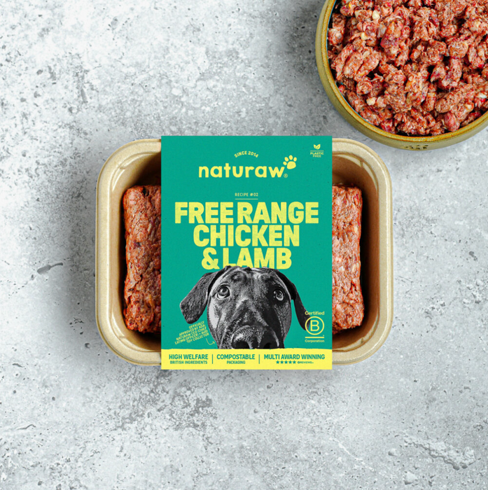 Naturaw Chicken & Lamb - Natural Raw Dog Food