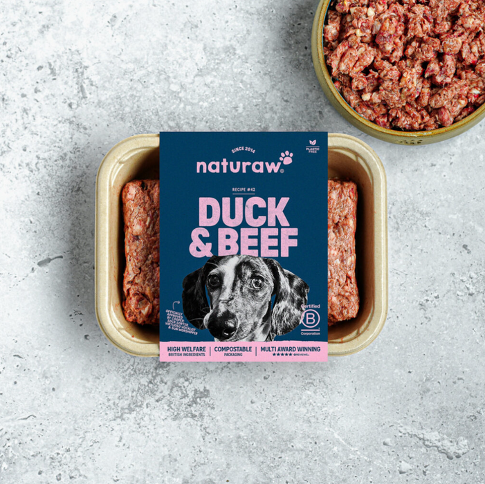 Naturaw Duck & Beef - Natural Raw Dog Food