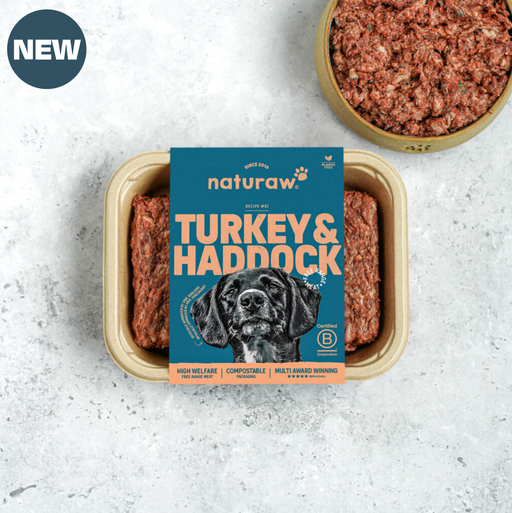 Naturaw Free Range Turkey & Haddock - Natural Raw Dog Food