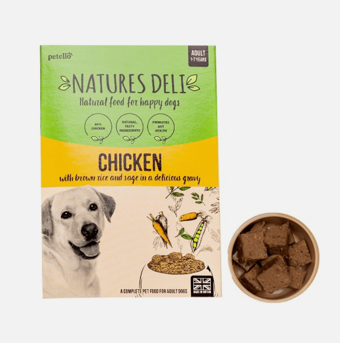 Natures Deli Chicken with Sage & Brown Rice - Natural Wet Dog Food