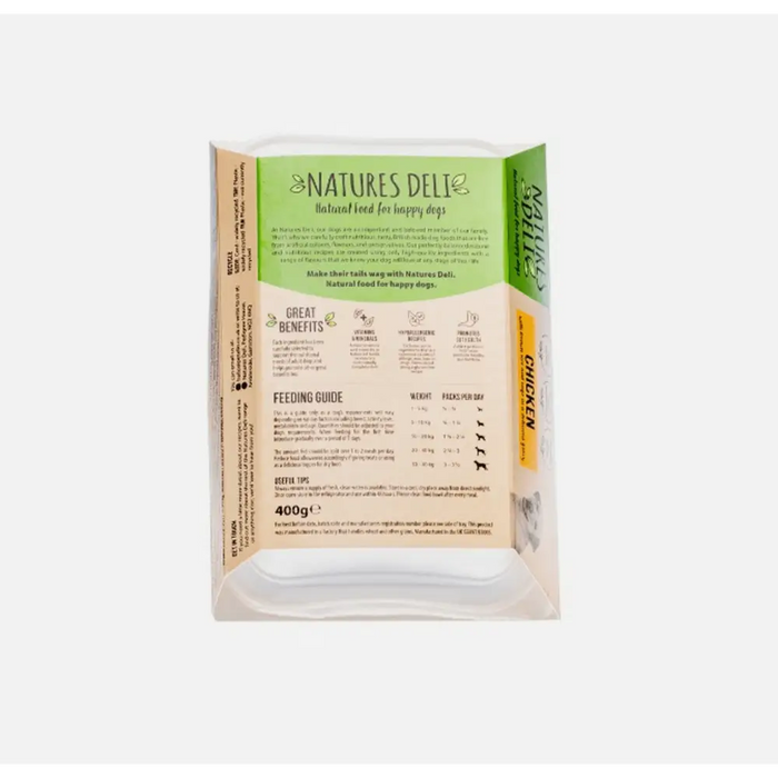 Natures Deli Chicken with Sage & Brown Rice - Natural Wet Dog Food