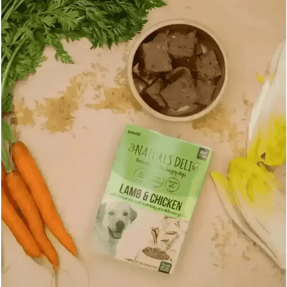 Natures Deli Lamb & Chicken Dog Food with Rosemary, Brown Rice & Vegetables