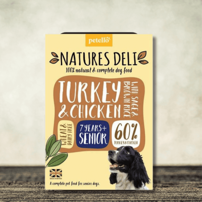 Natures Deli Turkey & Chicken with Sage & Brown Rice Senior - Natural Wet Dog Food