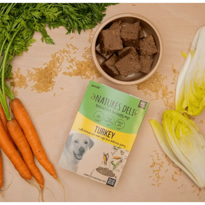 Natures Deli Turkey with Sage & Brown Rice - Natural Wet Dog Food