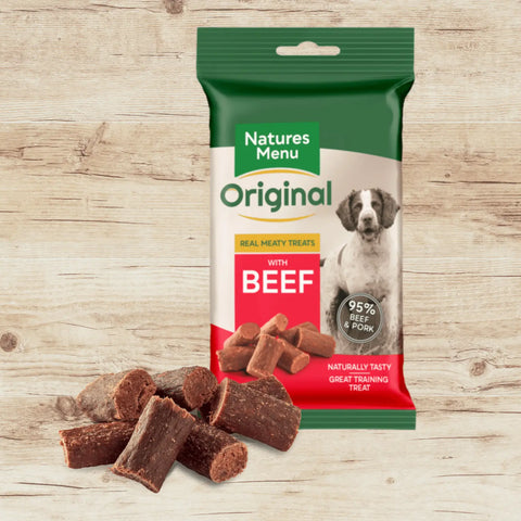 Natures Menu Beef Mini Treats - Natural Dog Treats