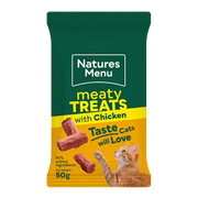 Natures Menu Chicken Liver & Pork Mini Treats for Cats - Cat Treats