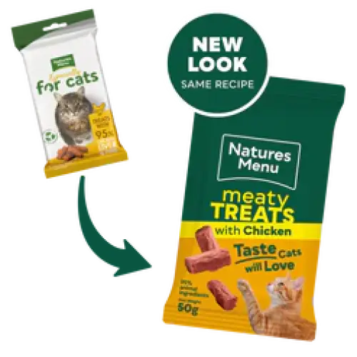 Natures Menu Chicken Liver & Pork Mini Treats for Cats - Cat Treats