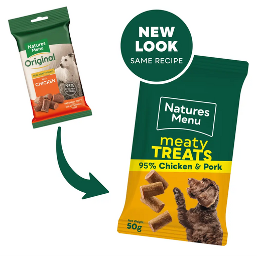 Natures Menu Chicken Mini Treats - Natural Treats For Dogs