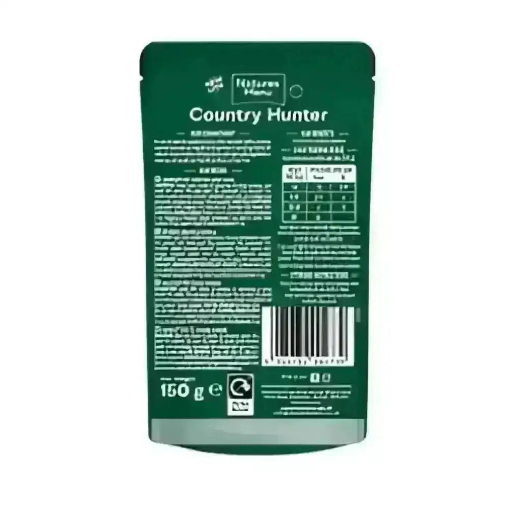 Natures Menu Country Hunter Free Range Chicken Dog Food Pouch 150g