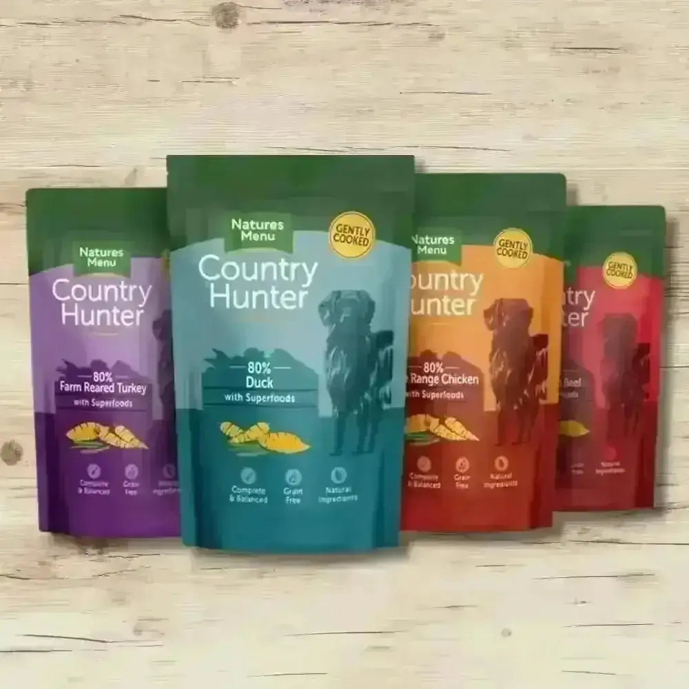 Natures Menu Country Hunter Superfood Dog Treats with Zinc Sulphate Monohydrate
