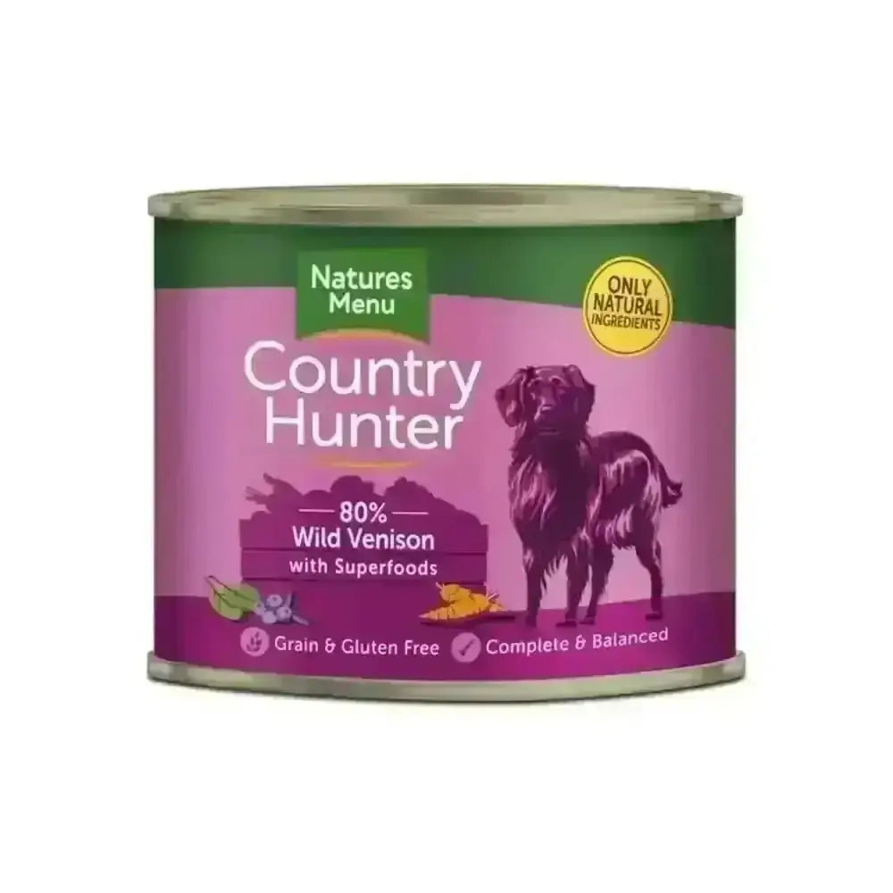 Natures Menu Country Hunter Wild Venison Dog Food Can