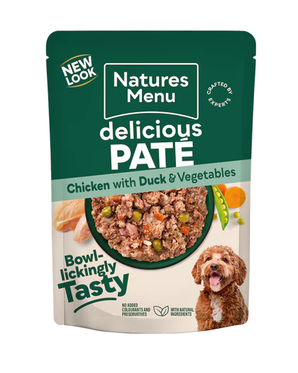 Natures Menu Dog Food Pouch - Multipack 8 x 300g - Natural Wet Dog Food