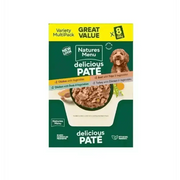 Natures Menu gently cooked pate dog food multipack with vitamin D3 200IU
