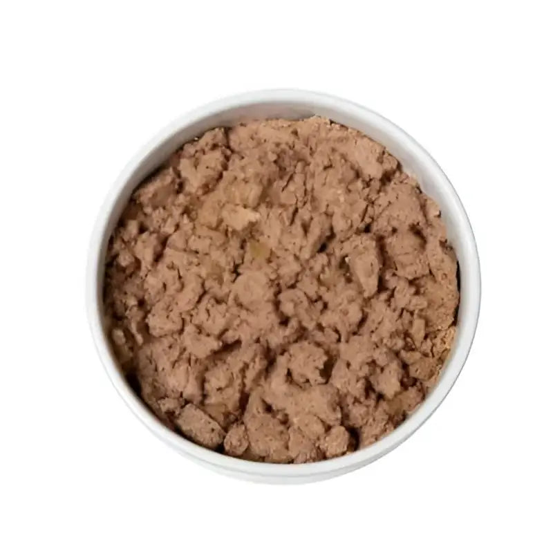 Natures Menu natural cat food with chicken and turkey in bowl