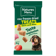 Natures Menu Freeze Dried Lamb Bites 20g - Natural Treats for Dogs | Pet Shop