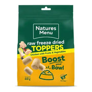 Natures Menu Freeze Dried Topper - Chicken 40g - Natural Dry Dog Food
