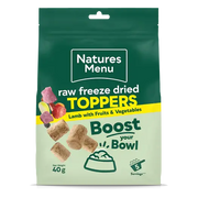 Natures Menu Freeze Dried Chunks - Lamb 40g - Natural Dry Dog Food
