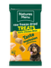 Natures Menu raw freeze dried treats packaging for dogs on a white background
